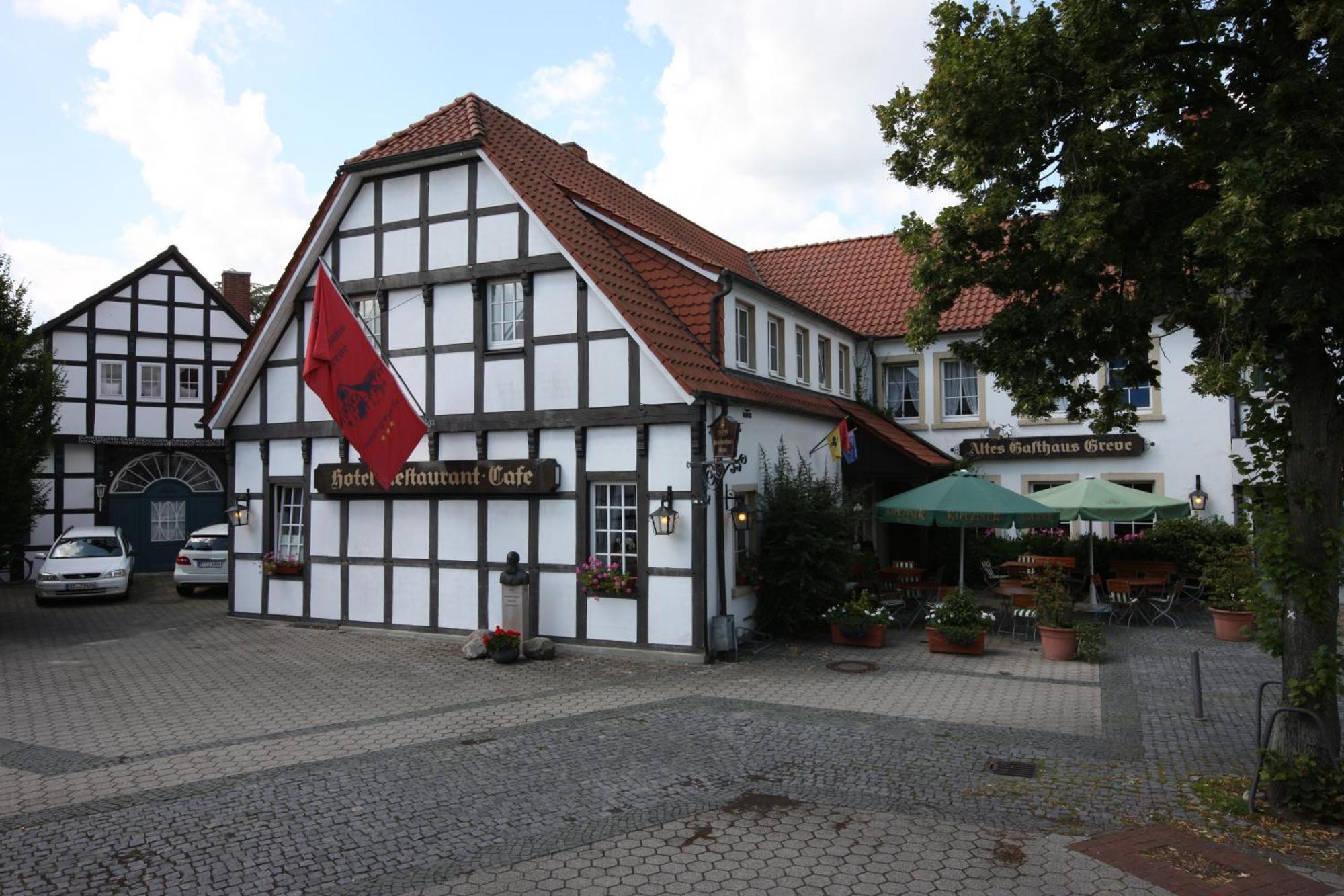 Hotel Altes Gasthaus Greve Recke Esterno foto