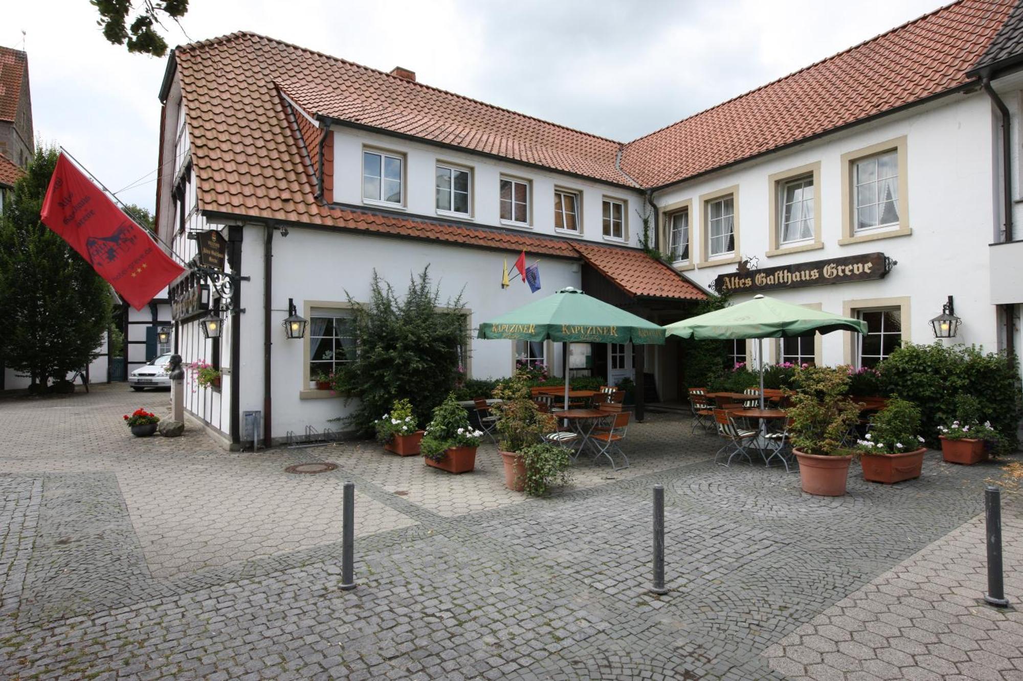 Hotel Altes Gasthaus Greve Recke Esterno foto