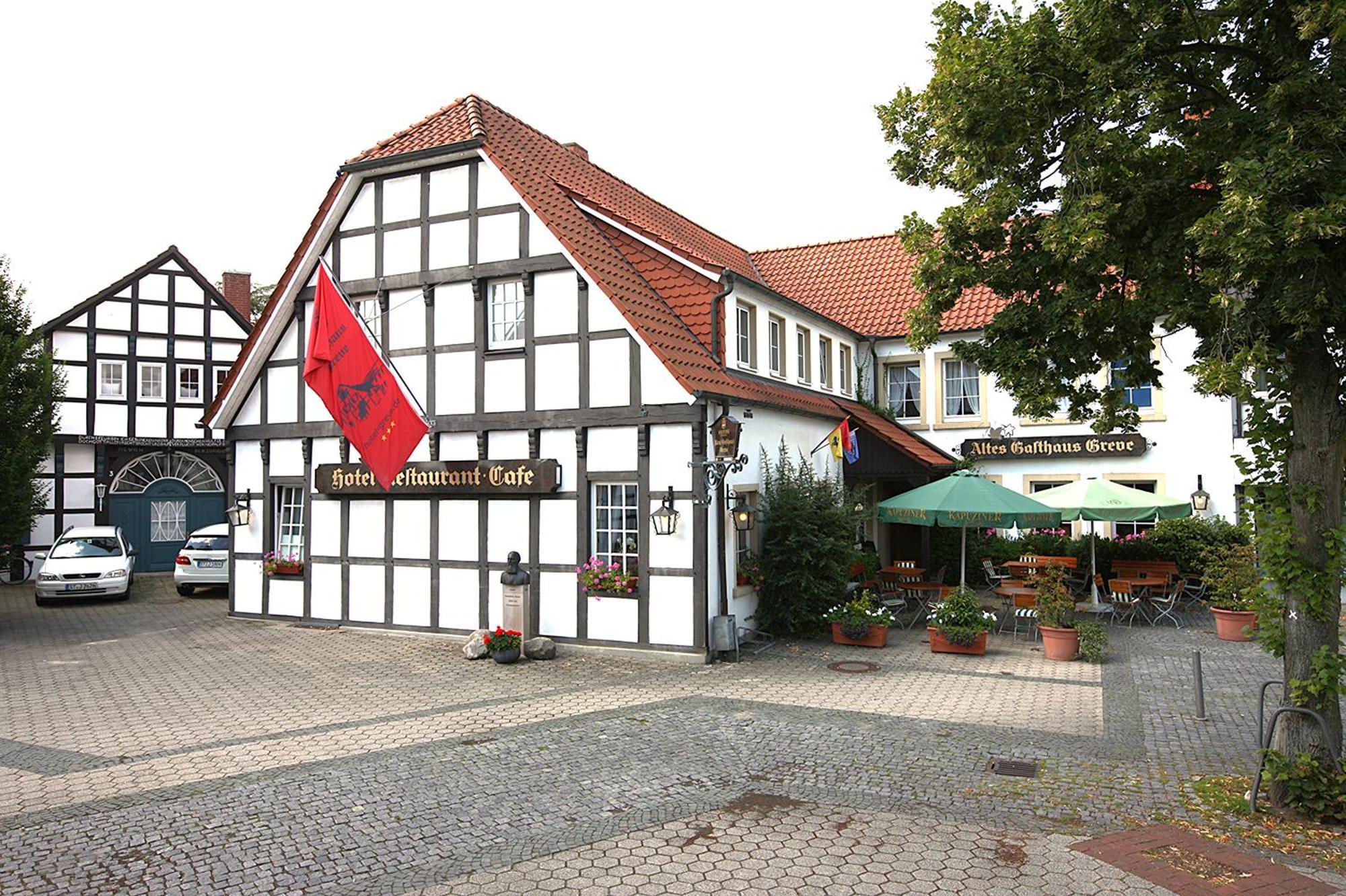 Hotel Altes Gasthaus Greve Recke Esterno foto